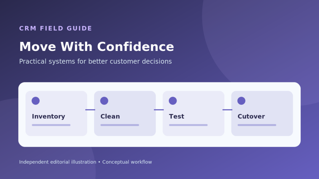 CRM Data Migration Checklist: Mapping, Validation and Cutover – CPM VIPSERA